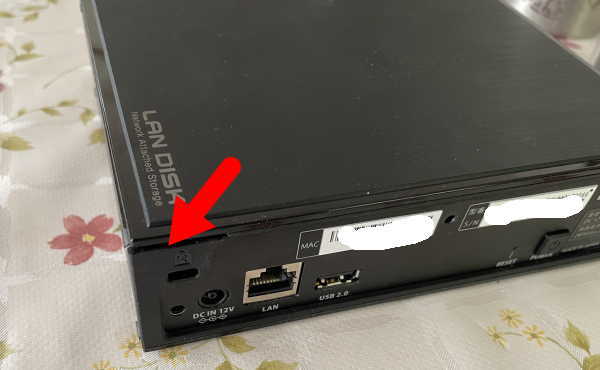 LANDISK HDL-TA,HDL-AA 内臓HDD 交換方法
